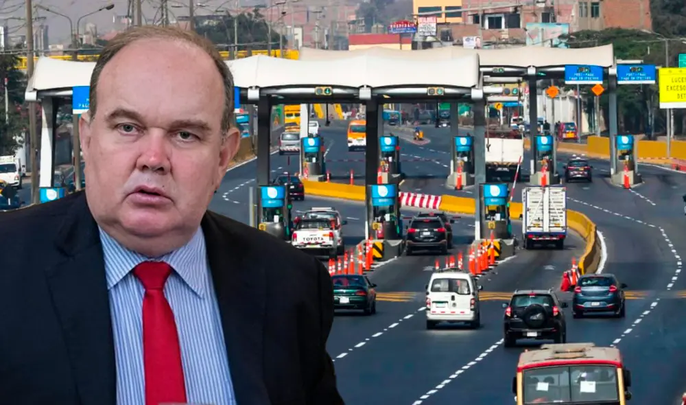 Gestión de López Aliaga ha estado marcada por las disputas de los peajes. Foto: composición de Ariana Espinoza/La República/Andina