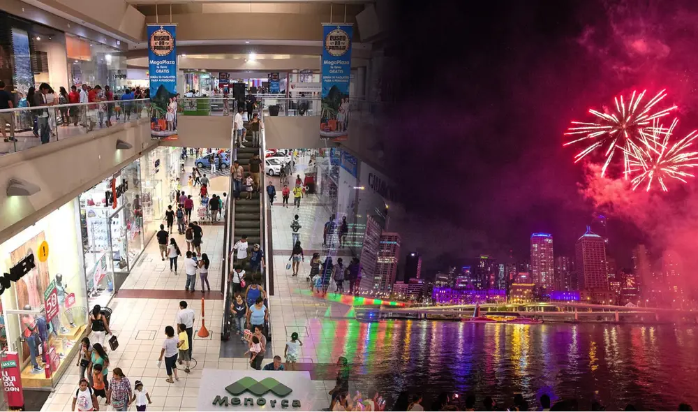 Múltiples centros comerciales abrirán al público durante las horas previas a Año Nuevo. Foto: composición LR/Andina Múltiples centros comerciales abrirán al público durante las horas previas a Año Nuevo. Foto: composición LR/Andina