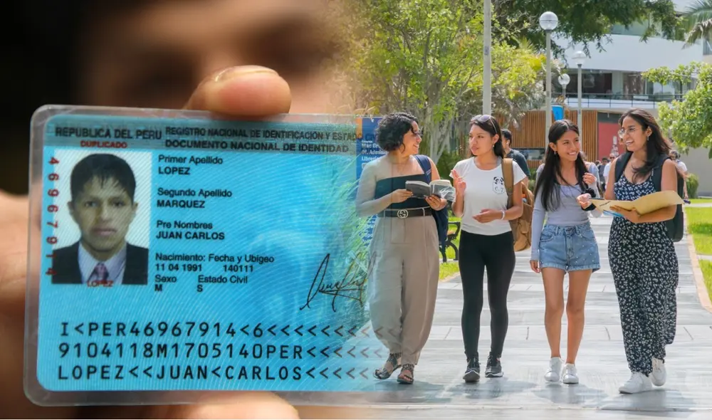 Los jóvenes de 17 años ya pueden obtener su DNI de mayoría de edad. Foto: composición LR/Andina