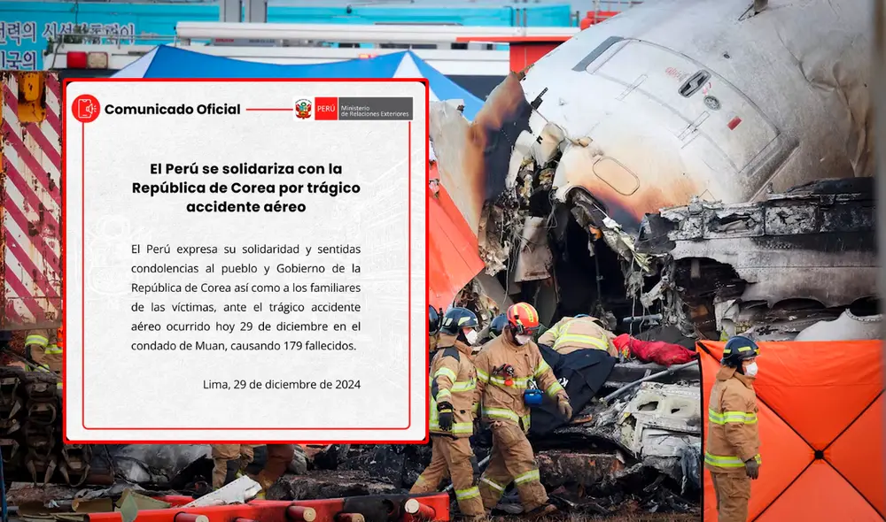 Corea del Sur en luto por trágico acciente aéreo. Foto: Composición LR/Kim Hong-Ji/El País