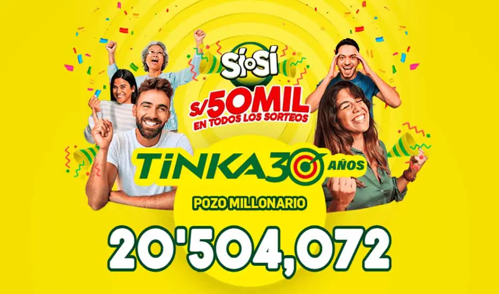 Resultados de la Tinka 29 de diciembre. Foto: Intralot Resultados de la Tinka 29 de diciembre. Foto: Intralot