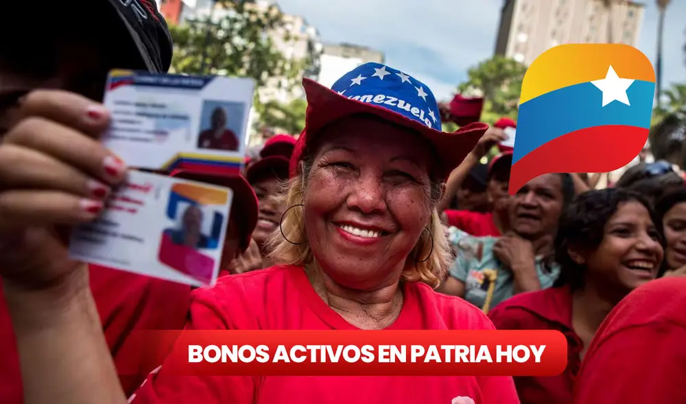 El Sistema Patria reparte distintos bonos todos los meses. Foto: composición LR / Bloomberg El Sistema Patria reparte distintos bonos todos los meses. Foto: composición LR / Bloomberg