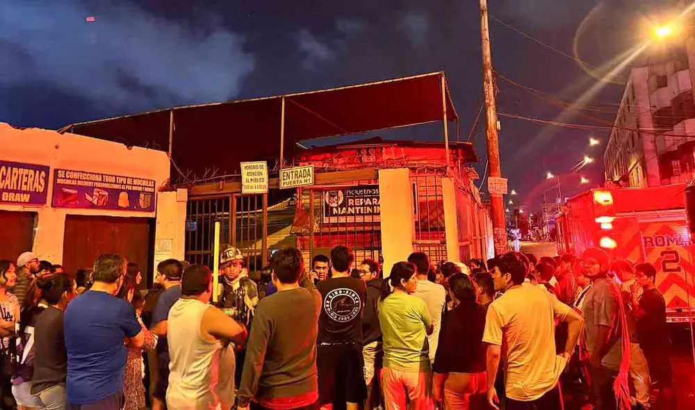 incendio en la avenida Abancay incendio en la avenida Abancay