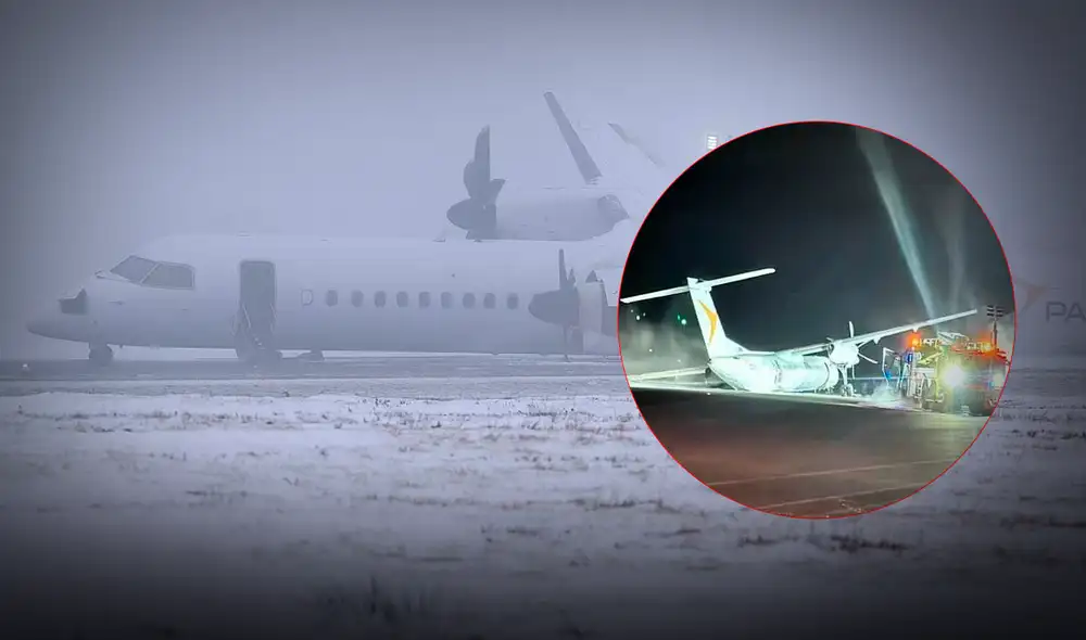 Un vuelo de Air Canadá sufrió un desperfecto, lo que llevó a un aterrizaje forzado de emergencia. Foto: Composición LR Un vuelo de Air Canadá sufrió un desperfecto, lo que llevó a un aterrizaje forzado de emergencia. Foto: Composición LR