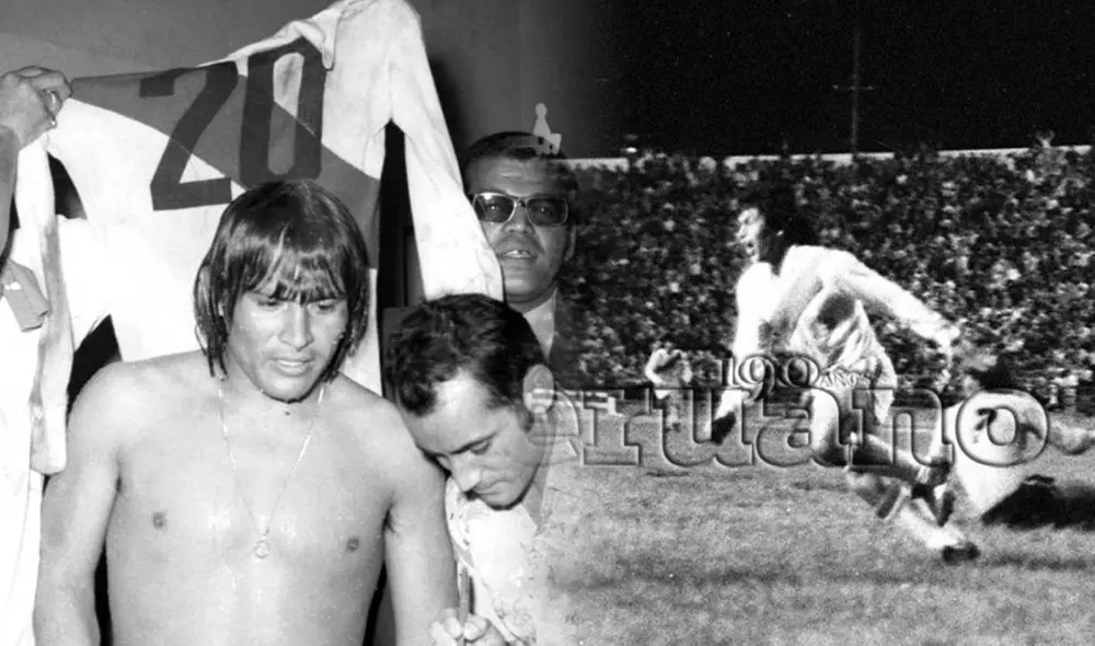 Hugo Sotil marcó el gol con el que Perú derrotó 1 a 0 a Colombia en el partido definitorio para ganar la Copa América 1975. Foto: composición LR/difusión/El Peruano