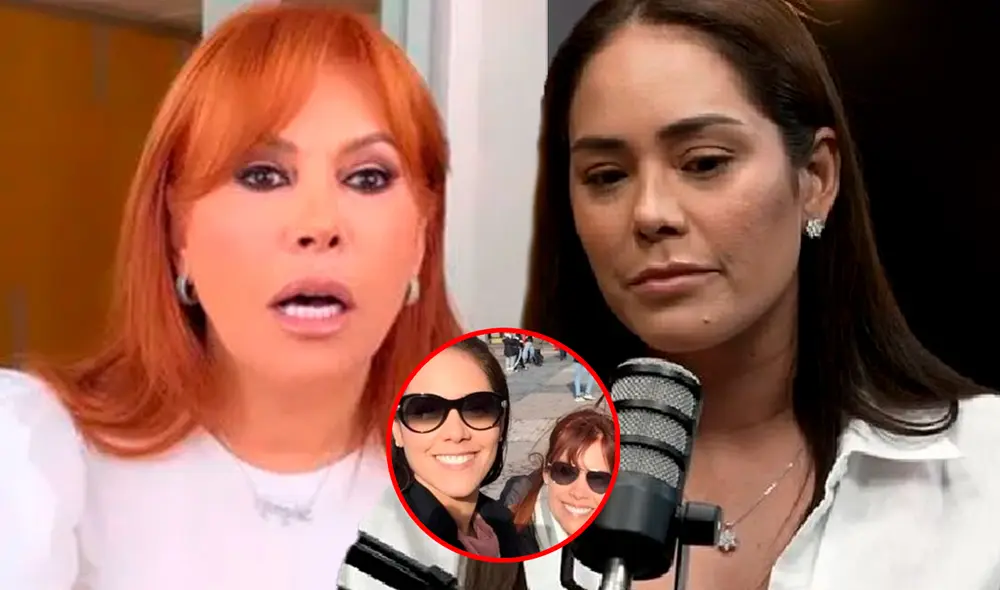 Magaly Medina ha tenido duras palabras contra Karen Schwarz. Foto: Composición LR/Captura/Instagram/Captura/YouTube Magaly Medina ha tenido duras palabras contra Karen Schwarz. Foto: Composición LR/Captura/Instagram/Captura/YouTube