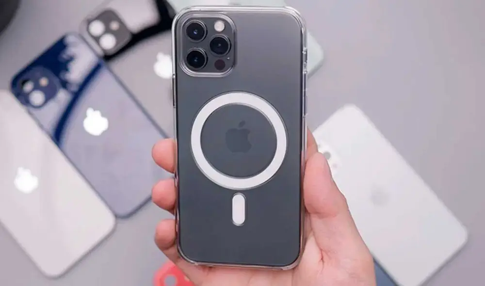 Así luce una funda MagSafe. Foto: Andro4all