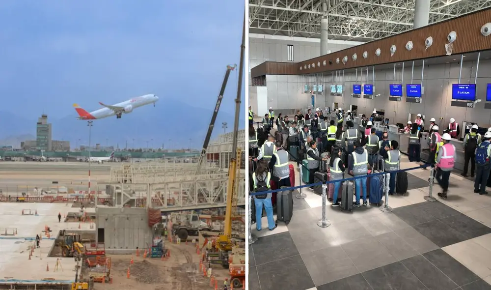 Nuevo Aeropuerto Jorge Chávez está realizando simulaciones para la próxima inauguración. Foto: Composición LR/Andina. Nuevo Aeropuerto Jorge Chávez está realizando simulaciones para la próxima inauguración. Foto: Composición LR/Andina.