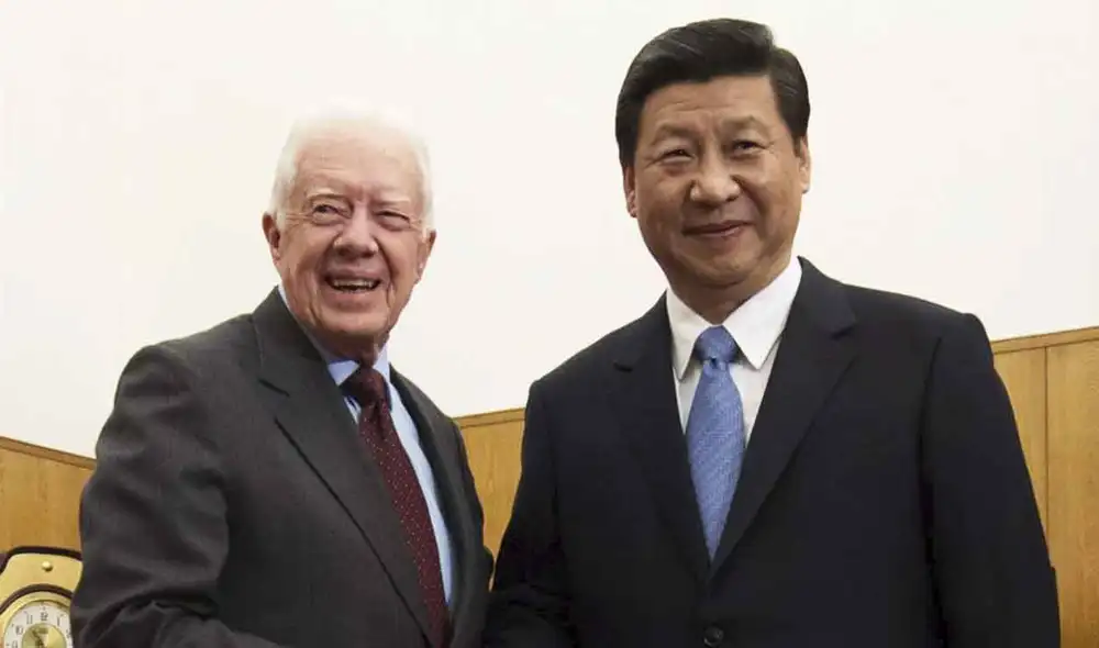 Xi Jinping reafirma la disposición de China para fortalecer los lazos bilaterales con Estados Unidos en un contexto de tensiones internacionales y la muerte de Jimmy Carter. Foto: EFE