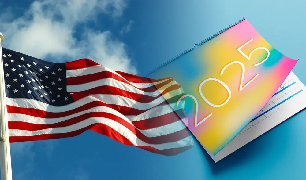 Se acaba el 2024 y comienzan los feriados en enero del 2025 en Estados Unidos. Foto: composición LR/difusión