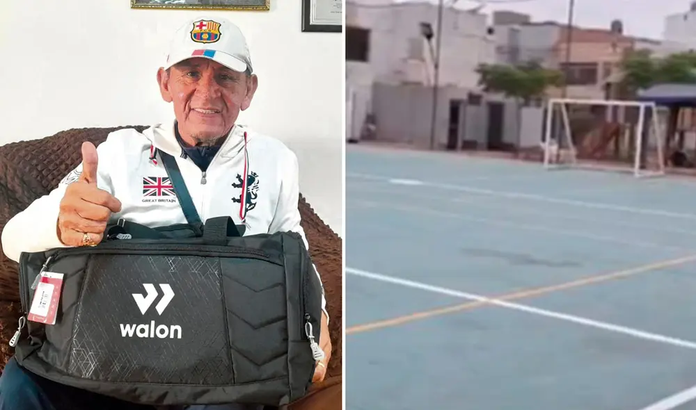 Hugo Sotil fue recordado con cariño por sus vecinos en San Luis. Foto: composición de LR/captura de Exitosa