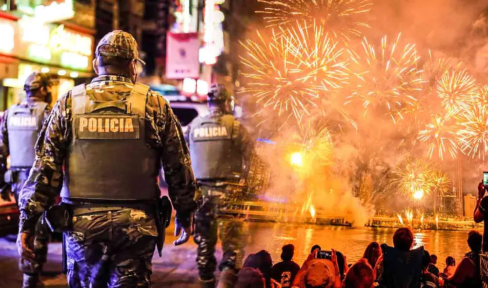 Toque de queda en Año Nuevo. Foto: composición LR/Andina Toque de queda en Año Nuevo. Foto: composición LR/Andina