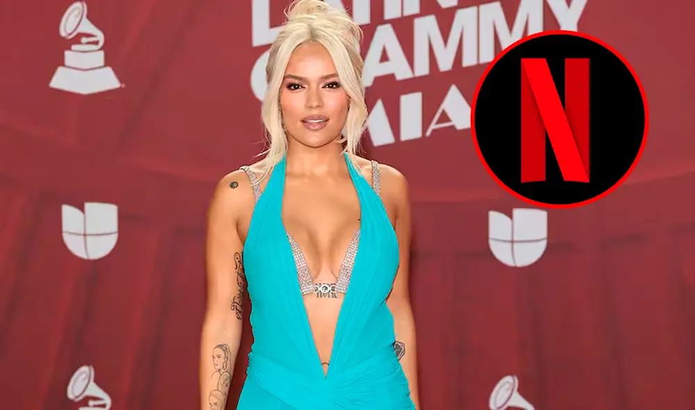 Karol G saborea el éxito a sus 33 años gracias a sus adictivos temas de reggaetón. Foto: Composición LR/Instagram/Netflix.