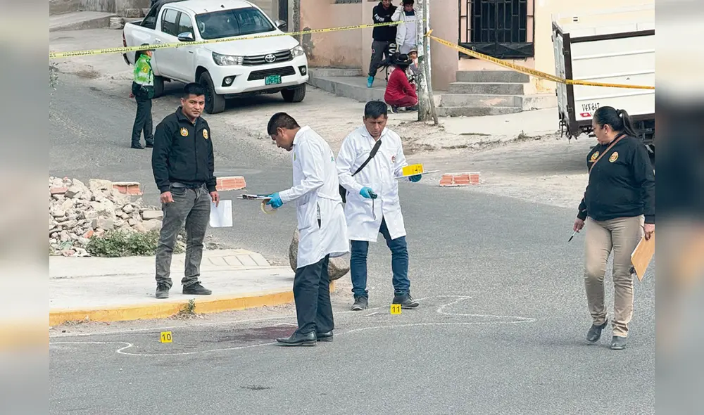 CRIMINALIDAD. Hubo meses en que se registraron hasta seis muertes por día. En Lima, la extorsión y el sicariato son los lados de una misma moneda. Foto: difusión
