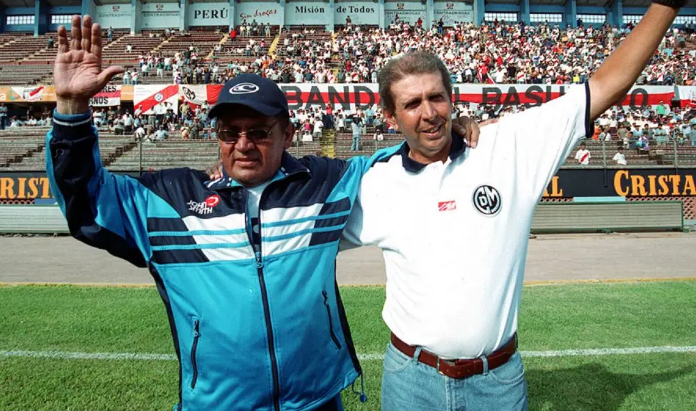Hugo Sotil y 'Titín' Drago compartieron vestuarios enn Deportivo Municipal. Foto: archivo GLR