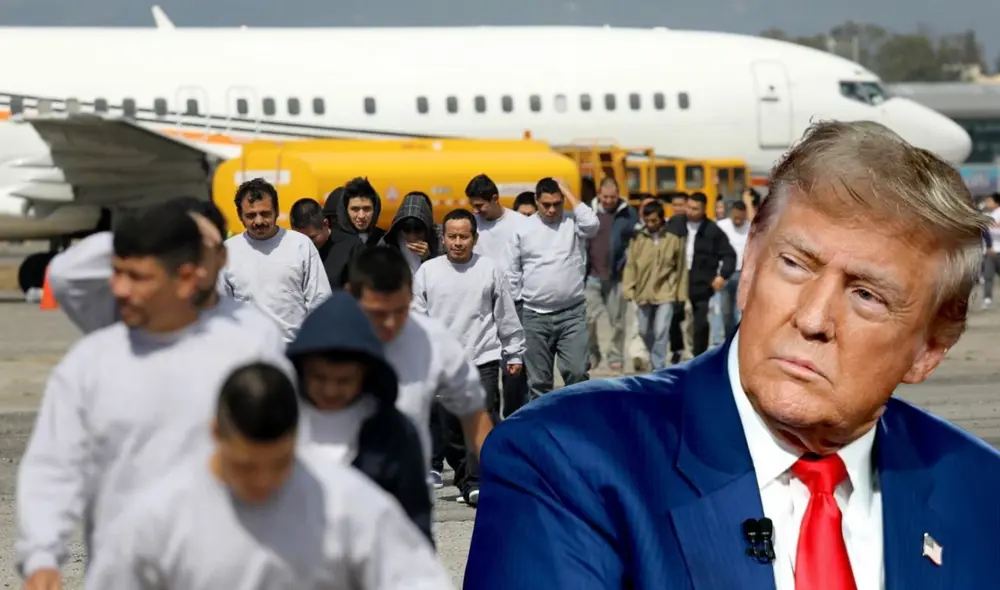 Las deportaciones en Estados Unidos han incrementado en las últimas semanas. Foto: composición LR/CNN/La Nación