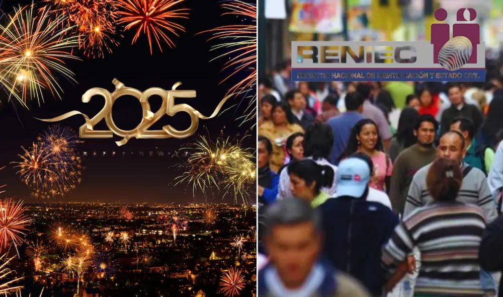 Cena es el nombre más inspirado por las fiestas de fin de año, según Reniec. Foto: composición LR/Instituto de Estudios Peruanos/Reniec/Vecteezy/Inmobiliaria Grupo Hogares