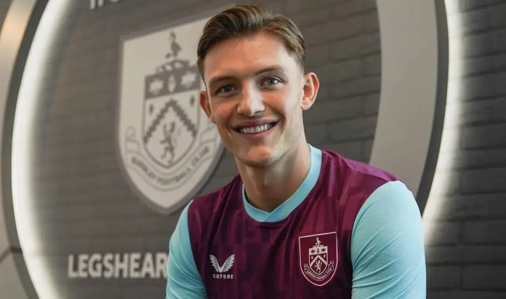 Oliver Sonne tendrá su primera experiencia fuera del fútbol danés. Foto: Burnley Oliver Sonne tendrá su primera experiencia fuera del fútbol danés. Foto: Burnley