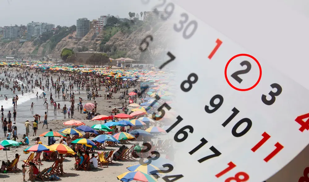 Peruanos aprovechan los feriados para descansar e ir a la playa por el verano. Foto: Composición LR/Andina.