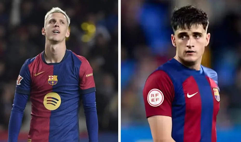 Dani Olmo llegó a Barcelona por más de 50 millones de euros, mientras que Pau Víctor costó 3 millones. Foto: composición de LR/AFP