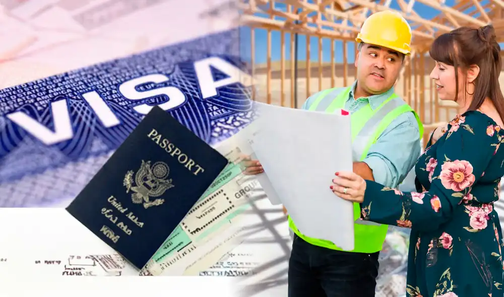 Algunos inmigrantes tendrán la posibilidad de obtener la visa en esa modalidad | Composición: