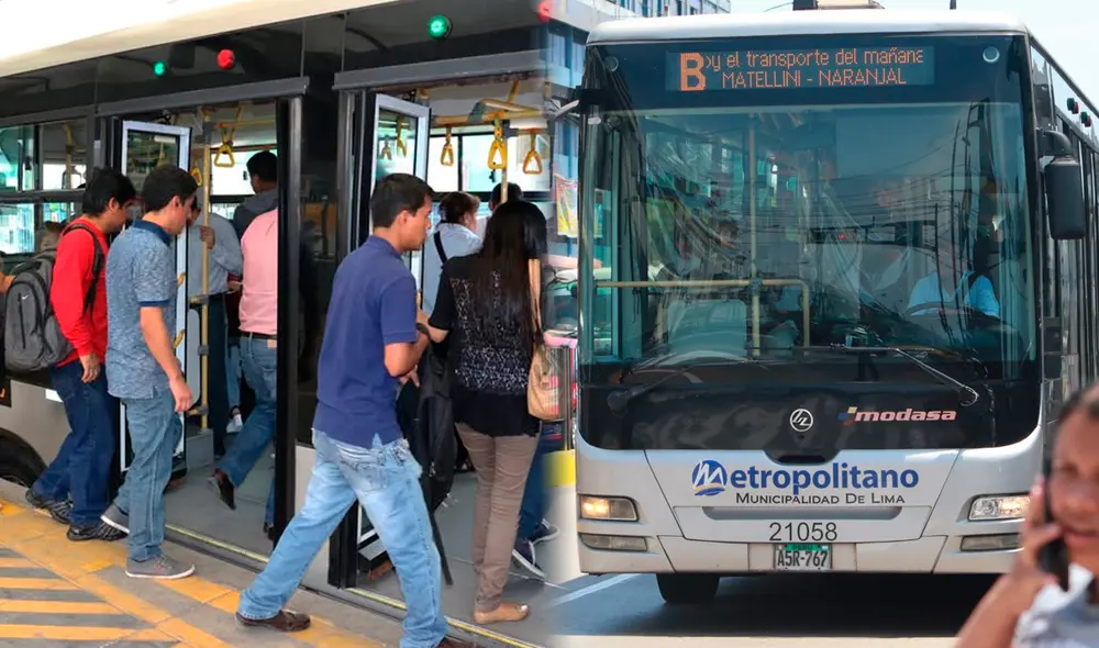 ATU modifica las paradas de la Ruta B del Metropolitano/Composición LR/Foto: Andina