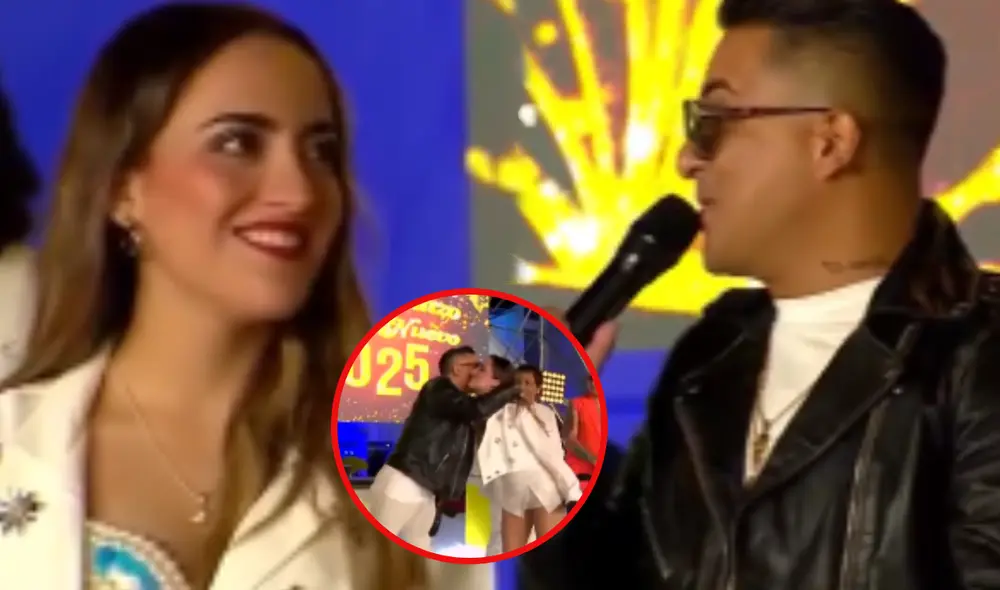 Tommy Portugal afirmó que estaría dispuesto a colaborar con su hija únicamente si se trata de un tema de cumbia. Foto: composición LR/América TV