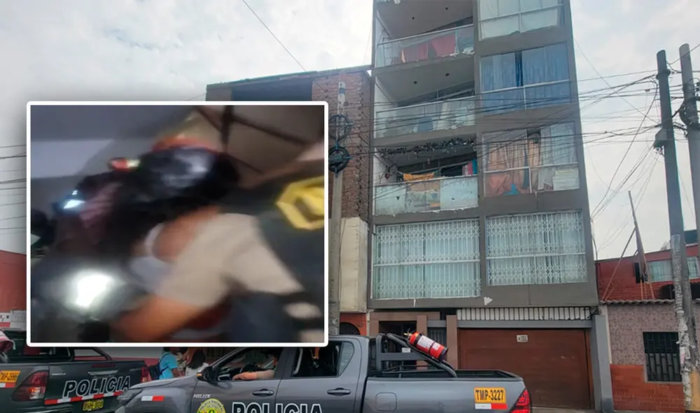 Una mujer fue evacuada tras inhalar humo tóxico. Foto: composición LR