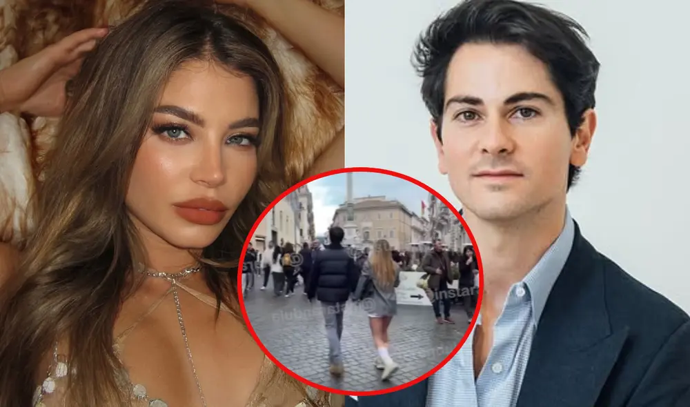 Robert Dorfman es dos años mayor que Flavia Laos. Foto: composición LR/Instagram/Instarándula