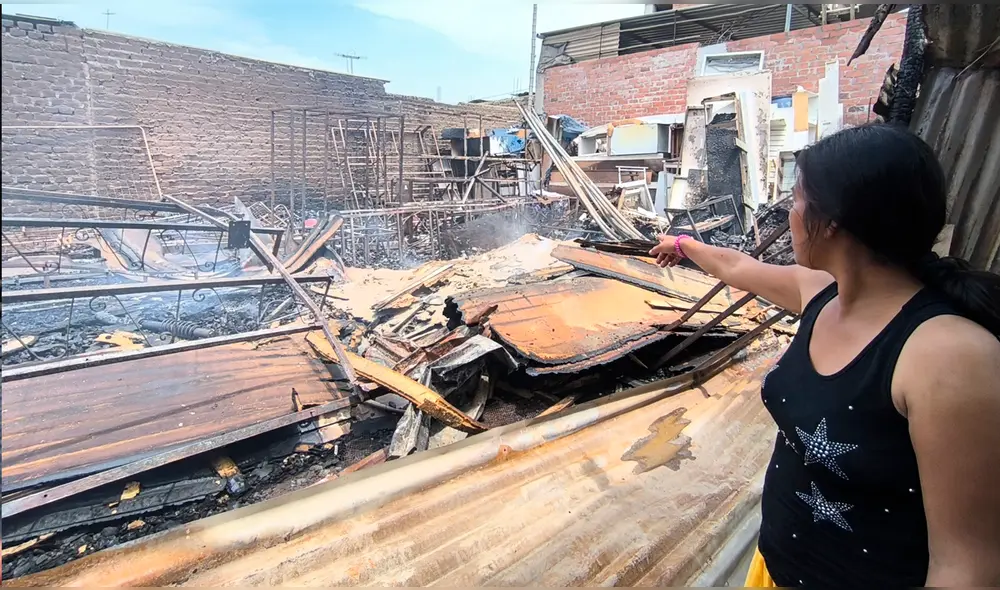 Familia perjudicada pide apoyo de las autoridades y de personas solidarias. Foto: Sergio Verde/Urpi-LR