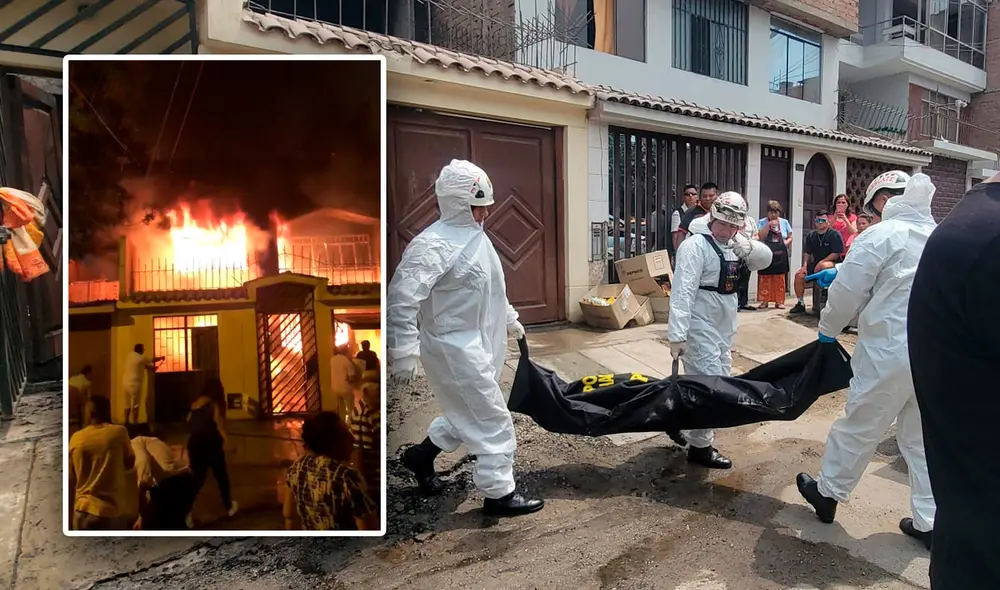 El incendio fue ocasionado por un pirotécnico lanzado por Año Nuevo. Foto: composición LR/Rosario Rojas El incendio fue ocasionado por un pirotécnico lanzado por Año Nuevo. Foto: composición LR/Rosario Rojas