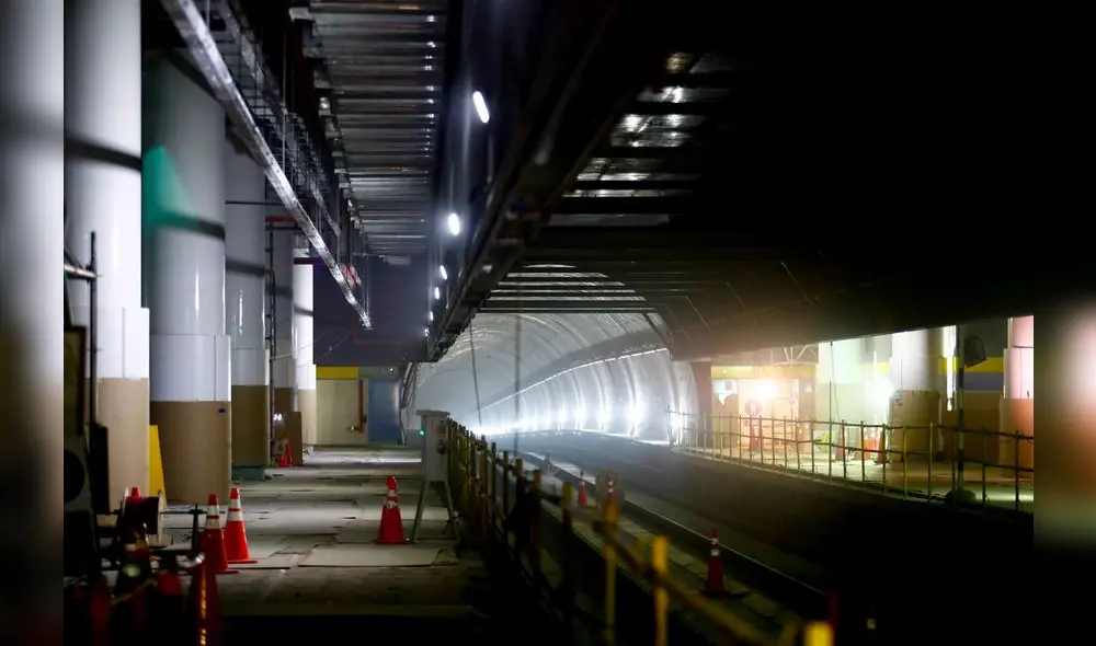 La estación Juan Pablo II se posiciona como un elemento fundamental en la red de transporte de la capital peruana. Foto: Andina.