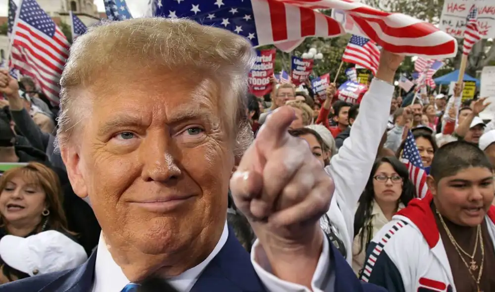 Conoce la razón por la que Trump podría deportarte de Estados Unidos para siempre. Foto: Composición LR Conoce la razón por la que Trump podría deportarte de Estados Unidos para siempre. Foto: Composición LR