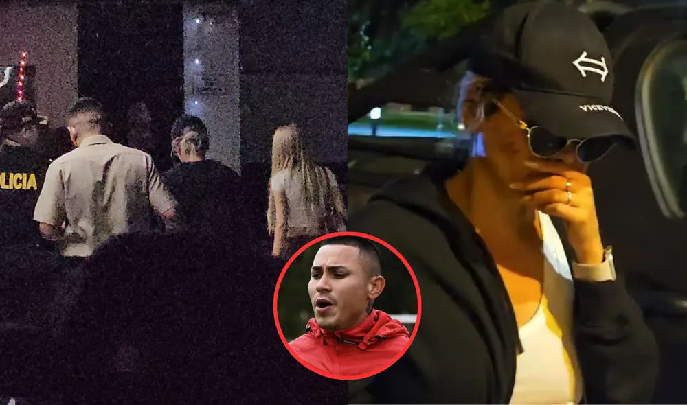 La modelo llegó hasta una comisaría en el Callao para denunciar al futbolista. Foto: Composición LR/ Cristina Gálvez / URPI-LR La modelo llegó hasta una comisaría en el Callao para denunciar al futbolista. Foto: Composición LR/ Cristina Gálvez / URPI-LR