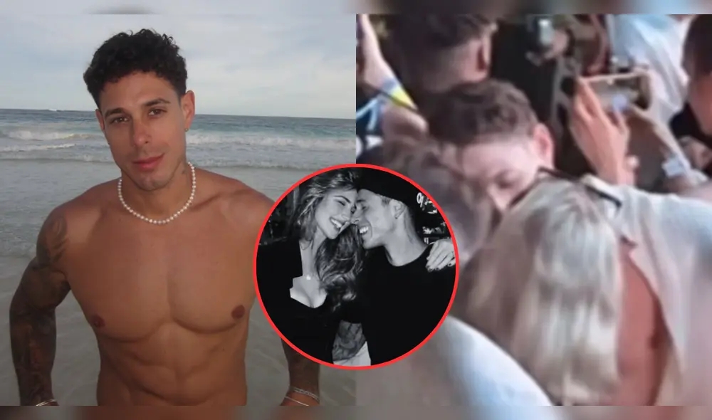 Hugo García es visto besando a una mujer en Tulum en conocido festival de música. Foto: Composición LR/Instagram/TikTok