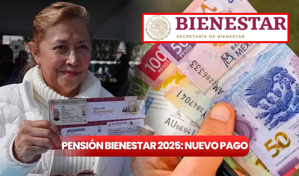 El pago de la pensión Bienestar 2025 llegará a cientos beneficiarios mexicanos. Foto: composicion LR/ Bienestar El pago de la pensión Bienestar 2025 llegará a cientos beneficiarios mexicanos. Foto: composicion LR/ Bienestar