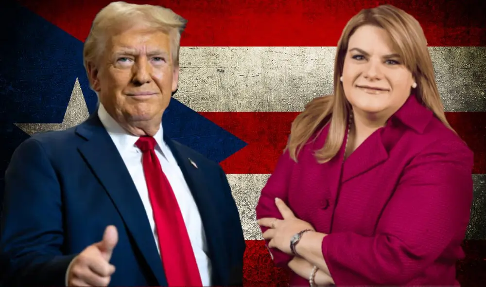 Trump envía saludo a Jenniffer González, la nueva gobernadora de Puerto Rico. Foto: composición LR/ La Nación