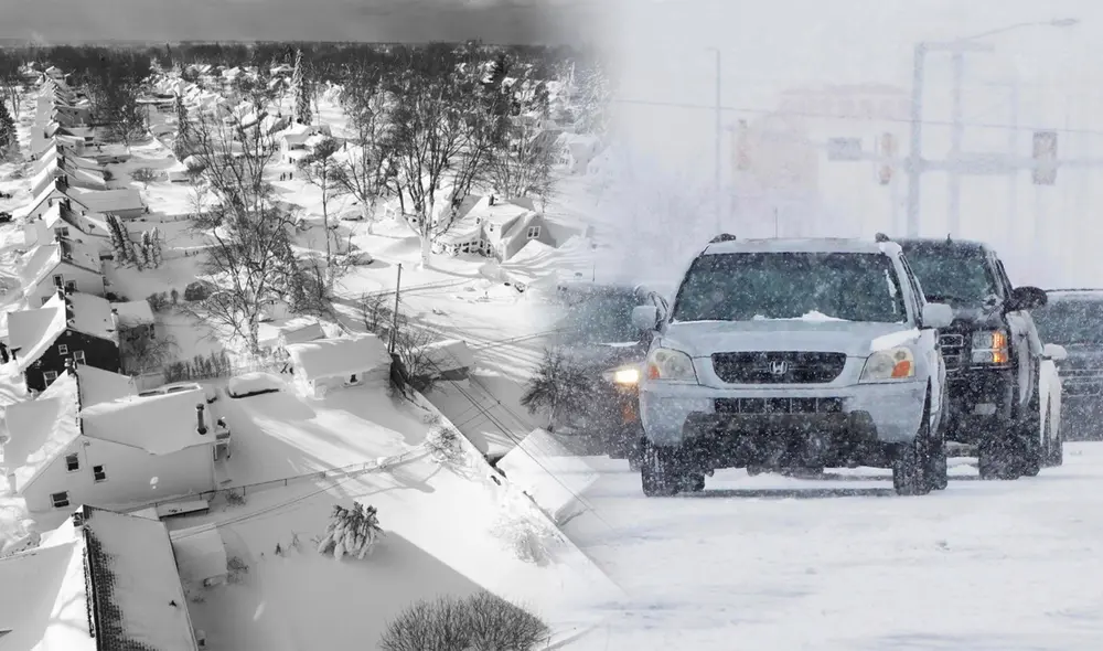 El efecto lago causa nevadas intensas y localizadas en las costas de sotavento de los Grandes Lagos, especialmente durante los meses de otoño e invierno en EE. UU. Foto: composición LR/ CNN El efecto lago causa nevadas intensas y localizadas en las costas de sotavento de los Grandes Lagos, especialmente durante los meses de otoño e invierno en EE. UU. Foto: composición LR/ CNN