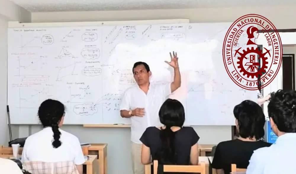 Más de 145 estudiantes han ingresado a la UNI bajo la enseñanza del docente Aníbal Malger. Foto: composición LR/Latina/UNI