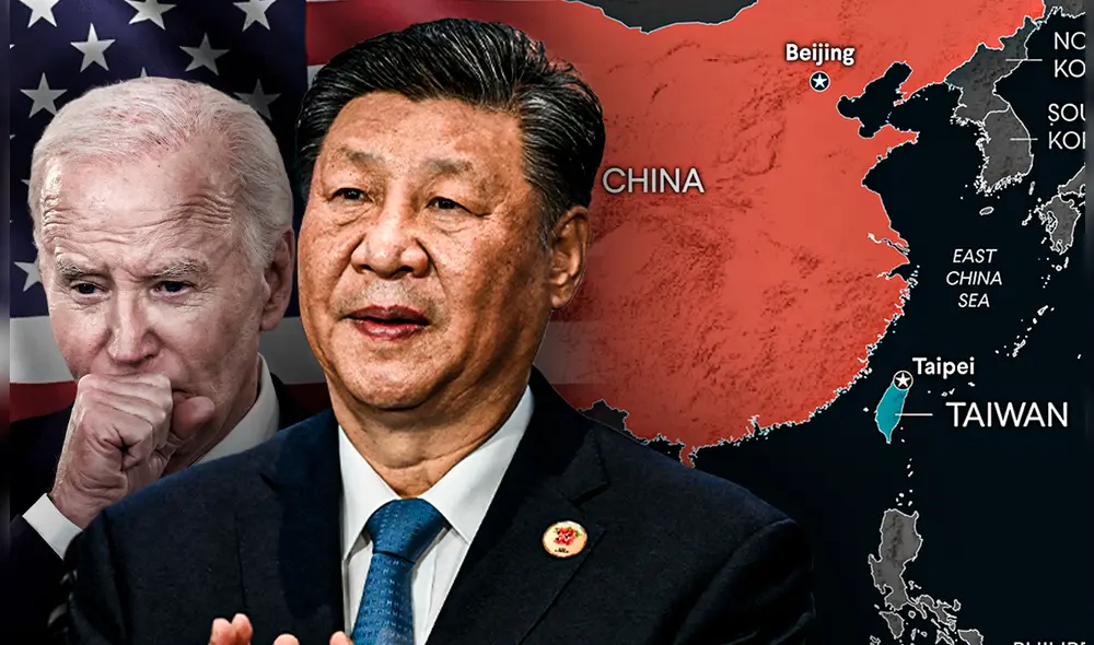 China intensificó su postura frente a la venta de armas estadounidenses a Taiwán. Foto: Composición LR/AFP/CFR.