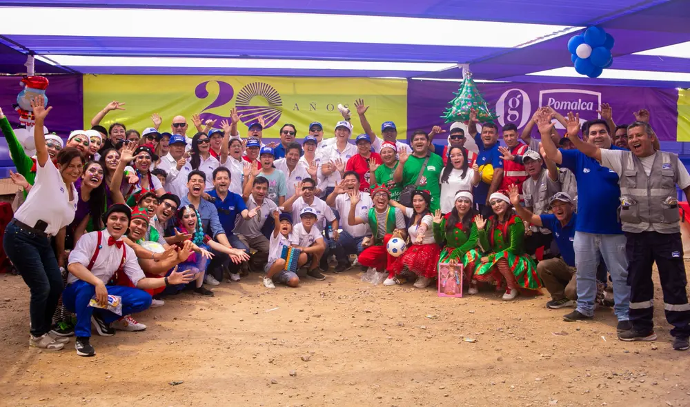 La empresa también aportó a la comunidad, entregando más de 10 mil juguetes y chocolatadas a niños de bajos recursos. Fuente: Difusión.