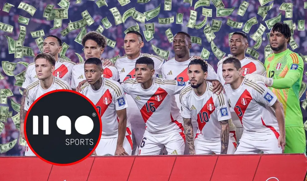 FPF tendría un contrato con 1190 hasta finales de 2026 por los derechos comerciales y de imagen de la selección peruana. Foto: composición LR/La Bicolor