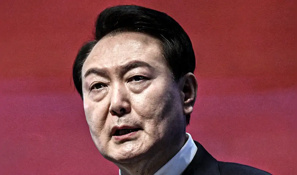 Los investigadores surcoreanos llegaron al domicilio del destituido presidente Yoon Suk-yeol para tratar de arrestarlo. Foto: AFP.