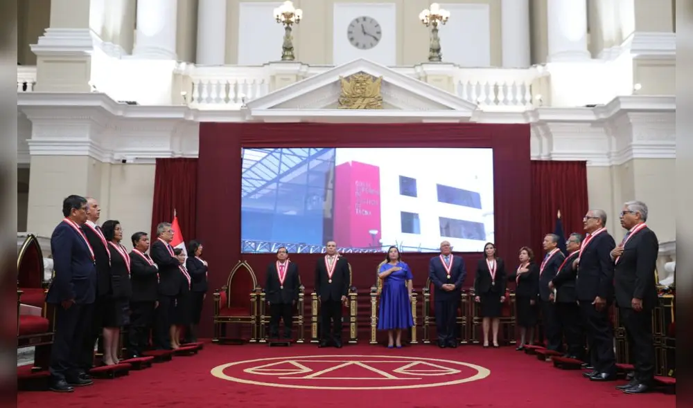 Establecen nueva conformación de Salas de la Corte Suprema para el 2025