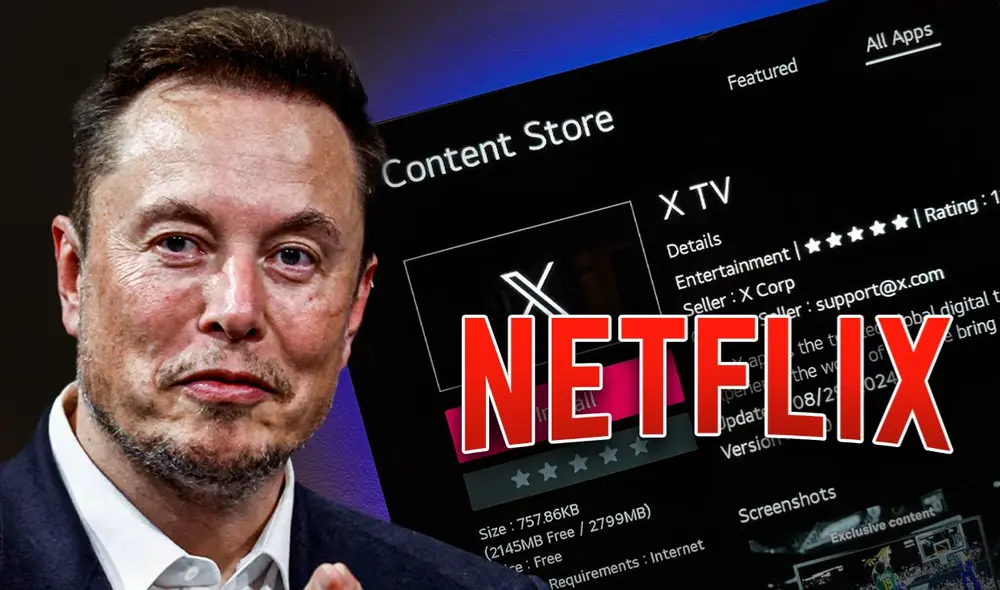 Elon Musk lanza su nueva plataforma de streamin. Foto: composición LR/ El País