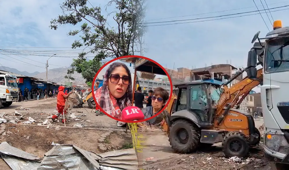 Comerciantes informales solicitan ser reubicados tras desalojo/Composición LR/Foto: Kevinn García