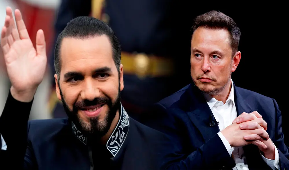 La disminución de los índices de criminalidad en El Salvador ha captado la atención de Elon Musk. Foto: composición LR/ ABC