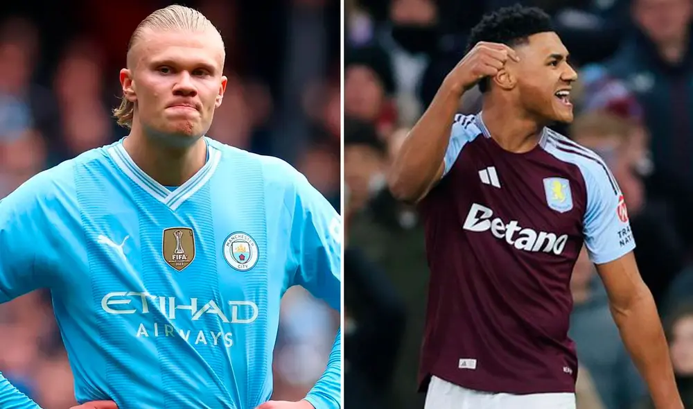 Manchester City vs Aston Villa se miden en el Etihad Stadium. Foto: composición GLR.
