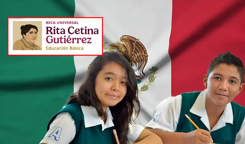 En su primera fase, el programa Beca Rita Cetina estará enfocado en los estudiantes de secundaria. Foto: composición LR/Freepik/Bienestar En su primera fase, el programa Beca Rita Cetina estará enfocado en los estudiantes de secundaria. Foto: composición LR/Freepik/Bienestar