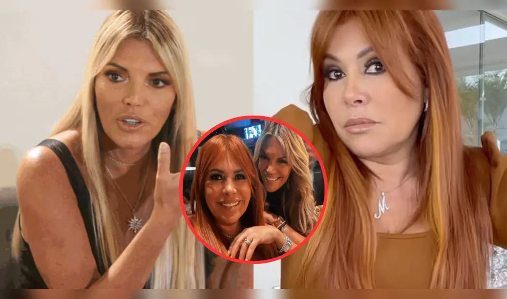 Jessica Newton explica el malentendido que arruinó su relación con Magaly Medina. Foto: Composición LR/YouTube/Instagram Jessica Newton explica el malentendido que arruinó su relación con Magaly Medina. Foto: Composición LR/YouTube/Instagram